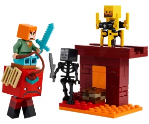 LEGO® Minecraft™ 21266 - Битка в пъклената лава