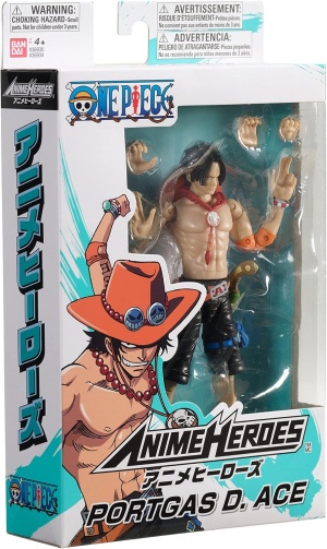 BANDAI - Аниме герой - One Piece - фигурка Портгас Д. Ейс 17 см 