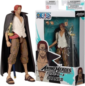 BANDAI - Аниме герой - One Piece - фигурка Шанкс 17 см 