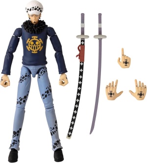 BANDAI - Аниме герой - One Piece - фигурка Трафалгар Лоу 17 см 