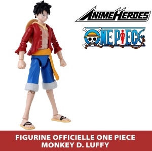 BANDAI - Аниме герой - One Piece - фигурка Монки Д. Луфи 17 см 