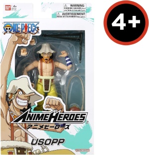 BANDAI - Аниме герой - One Piece - фигурка Усоп 17 см 