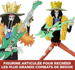 BANDAI - Аниме герой - One Piece - фигурка Брук 17 см 