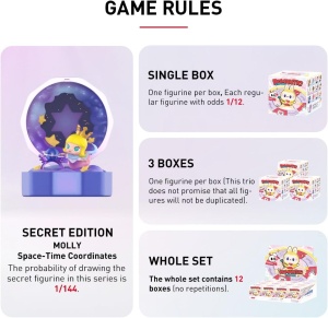 Колекционерска фигурка POP MART Romantic Ring Box, изненада