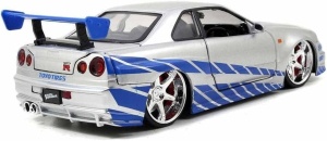  Jada - метална кола Бързи и яростни Nissan Skyline 1:24