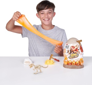 Zuru ROBO ALIVE - Dino Fossil Find Amber Adventure, трицератопс