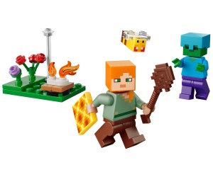 LEGO® Minecraft 30732 - Конфликт край лагерния огън с Алекс