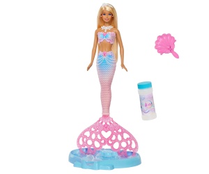 Кукла Barbie - Русалка с опашка за сапунени мехурчета