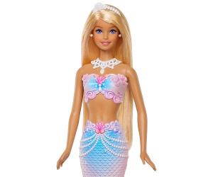 Кукла Barbie - Русалка с опашка за сапунени мехурчета