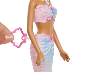 Кукла Barbie - Русалка с опашка за сапунени мехурчета