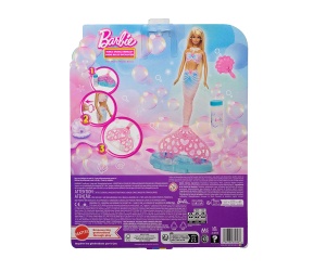 Кукла Barbie - Русалка с опашка за сапунени мехурчета