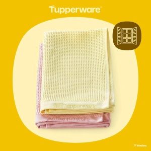 Tupperware -  Рециклирани микрофибърни кърпи за прозорци 2 бр.
