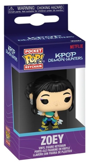 Ключодържател Funko Pocket POP! Animation: KPop Demon Hunters - Zoey