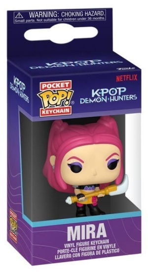Ключодържател Funko Pocket POP! Animation: KPop Demon Hunters - Mira