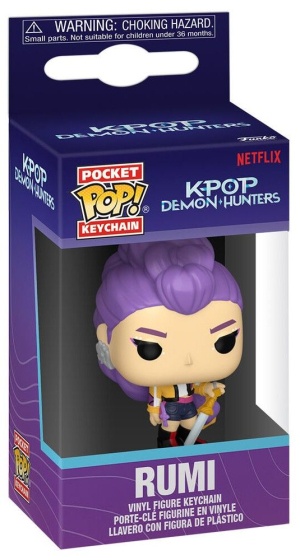 Ключодържател Funko Pocket POP! Animation: KPop Demon Hunters - Rumi