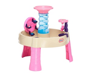 Спираловиден аквапарк масичка Little Tikes, розов
