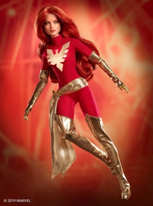 Колекционерска кукла Barbie Signature Marvel 80th Dark Phoenix 