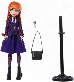 Колекционерска кукла Monster High x Wednesday Агнес ДеМил