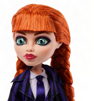 Колекционерска кукла Monster High x Wednesday Агнес ДеМил