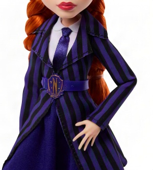 Колекционерска кукла Monster High x Wednesday Агнес ДеМил