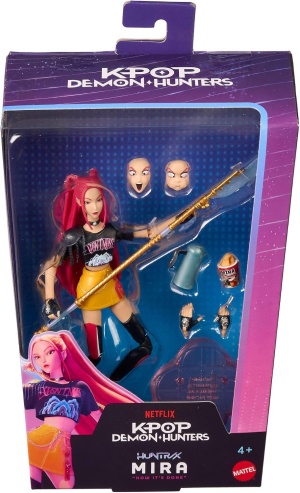 Mattel Kpop Demon Hunters HUNTR/X Екшън фигурка Мира,15 см