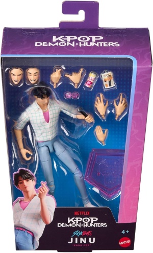 Фигурка на Mattel Kpop Demon Hunters Saja Boys Джину, 17 см