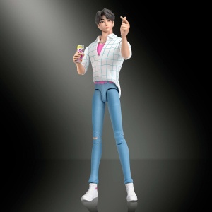 Фигурка на Mattel Kpop Demon Hunters Saja Boys Джину, 17 см