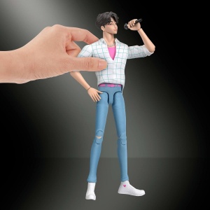 Фигурка на Mattel Kpop Demon Hunters Saja Boys Джину, 17 см