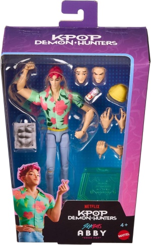Mattel Kpop Demon Hunters Saja Boys Фигурка на Аби
