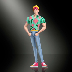 Mattel Kpop Demon Hunters Saja Boys Фигурка на Аби