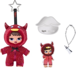 Плюшенa колекционерскa  фигуркa-ключодържател Bratz Bratziez Bling