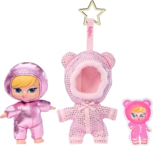 Плюшенa колекционерскa  фигуркa-ключодържател Bratz Bratziez Bling