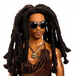 Коликционерска кукла Barbie Kenbassadors Lenny Kravitz