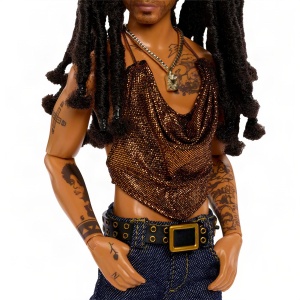 Коликционерска кукла Barbie Kenbassadors Lenny Kravitz