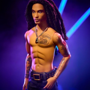 Коликционерска кукла Barbie Kenbassadors Lenny Kravitz