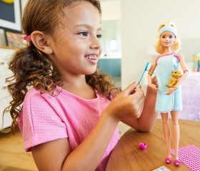 Кукла Barbie - Кукла със синя кърпа
