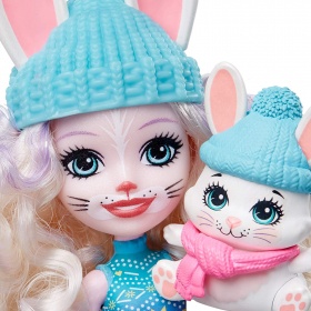 Ски хижа Enchantimals - Hoppin' Ski Chalet с кукли Bevy Bunny и Jump