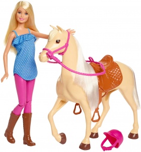 Кукла Барби с кон
