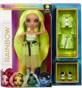 Колекционерска кукла Rainbow High - Karma Nichols